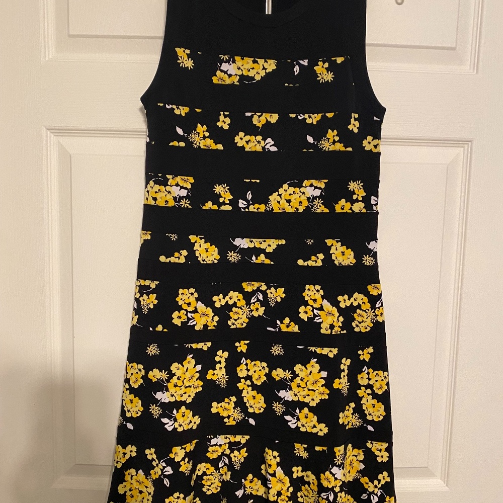 Michael Kors Black Gold Dress Size Small New with Tags